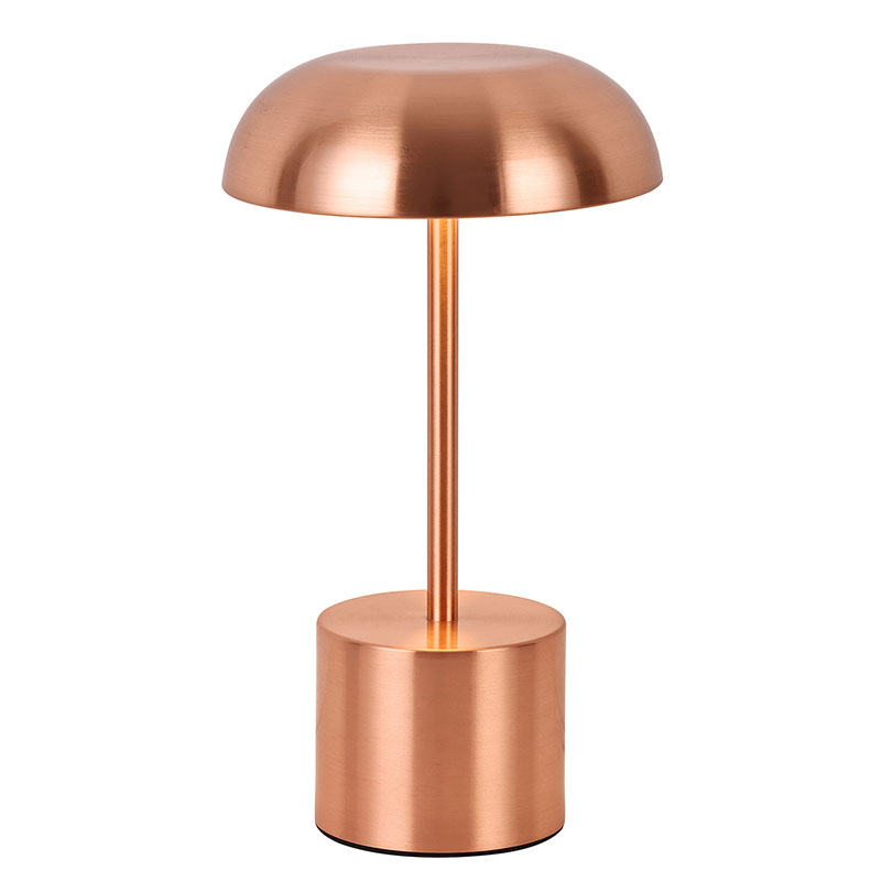 Brass lED desk lamp with bettery