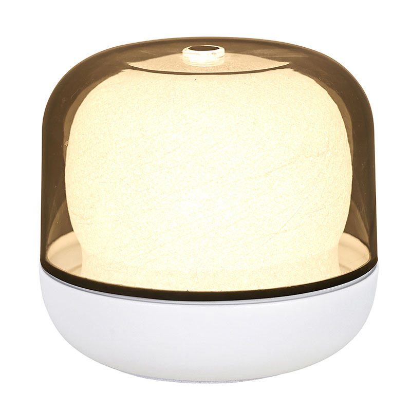 エレガントなスパイラル RGB LED デスクランプ